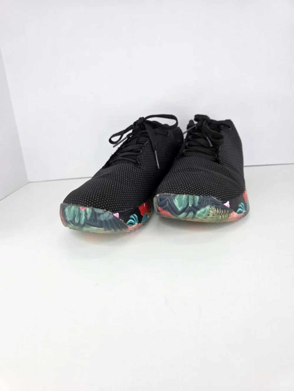 NOBULL Impact Sneaker Men's 9.5 Women's 11 Trainer SuperFabric Midnight Tropical - Picture 3 of 16